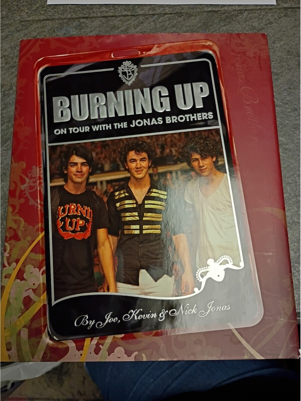 Burning Up: On Tour with the Jonas Brothers (Hardcover, 2116)